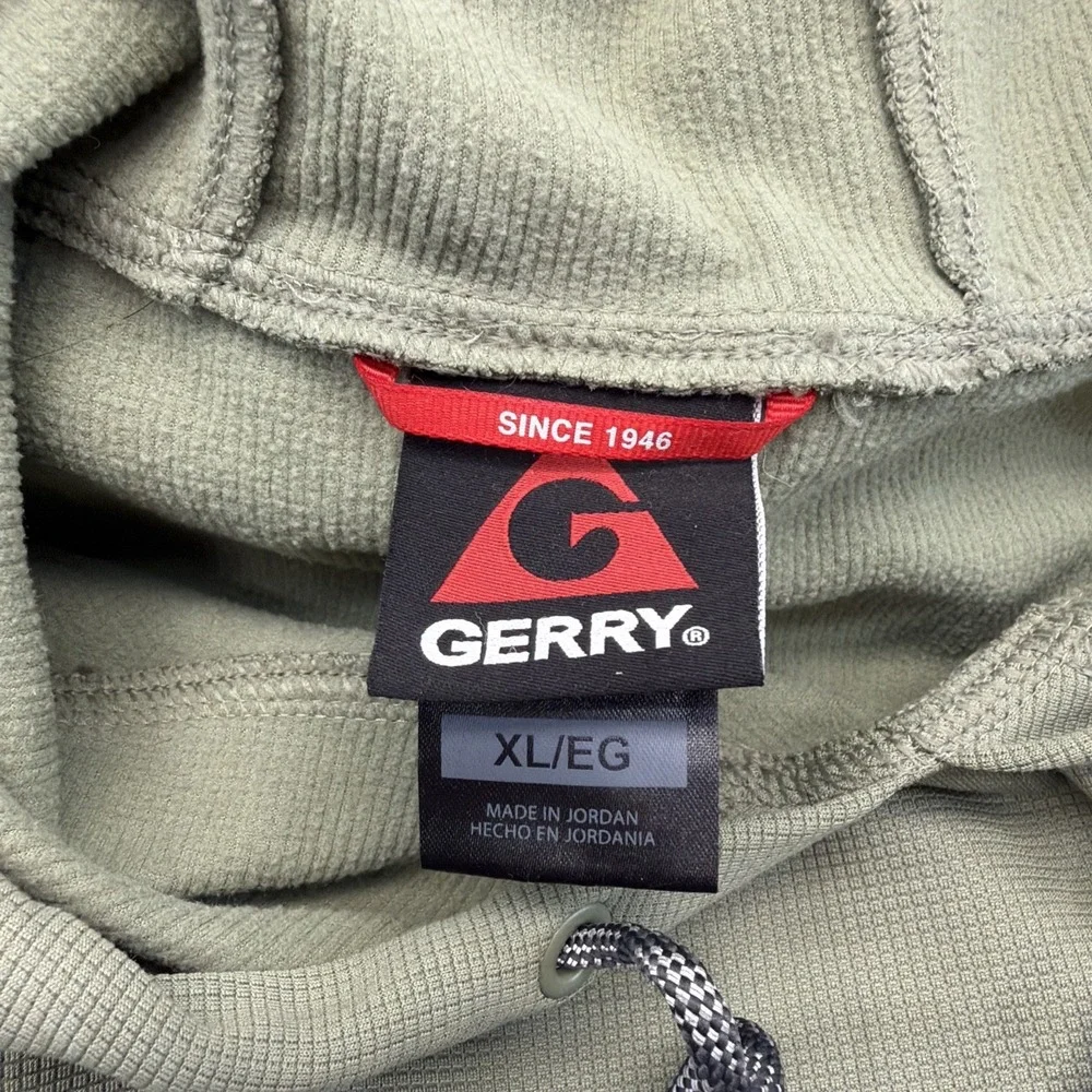 Gerry‎ Men's Performance Hoodie Kangaroo Pocket Adjustable Drawcord  Size XLarge